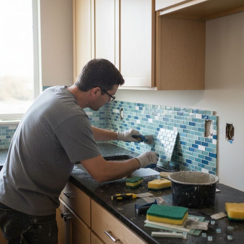Kitchen Backsplash Service detail