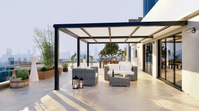 Terrace Tile Installation detail