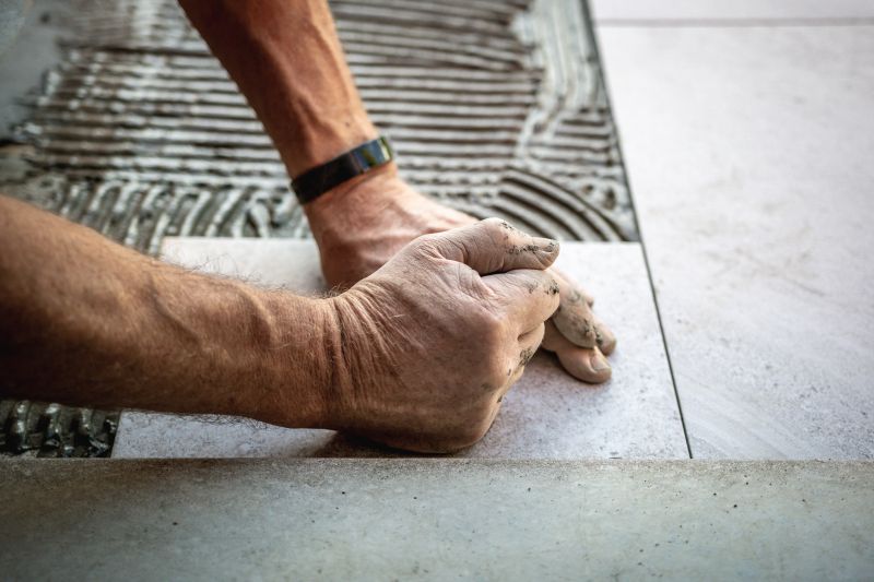 Terrace Tile Installation detail