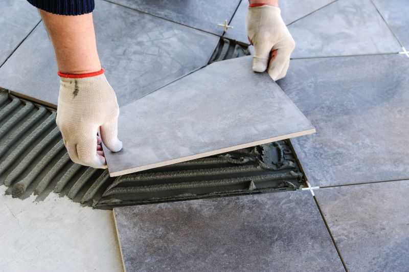 Travertine Tile Replacement detail